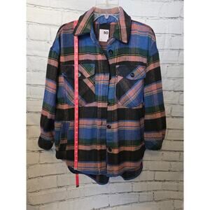 SO Juniors Plaid Shirt Jacket